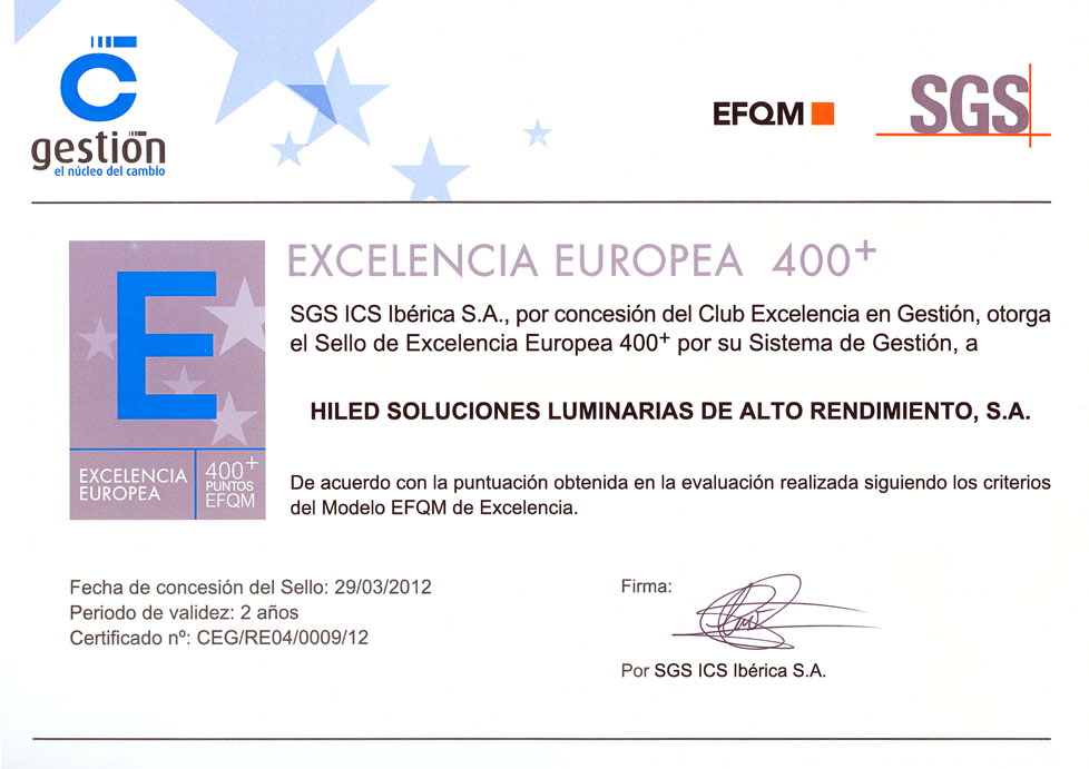 HiLed EFQM +400